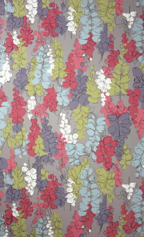 Fairfield Wallpaper - Red