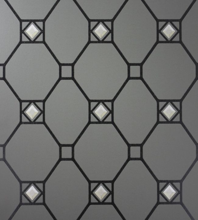 Huntly Wallpaper - Black