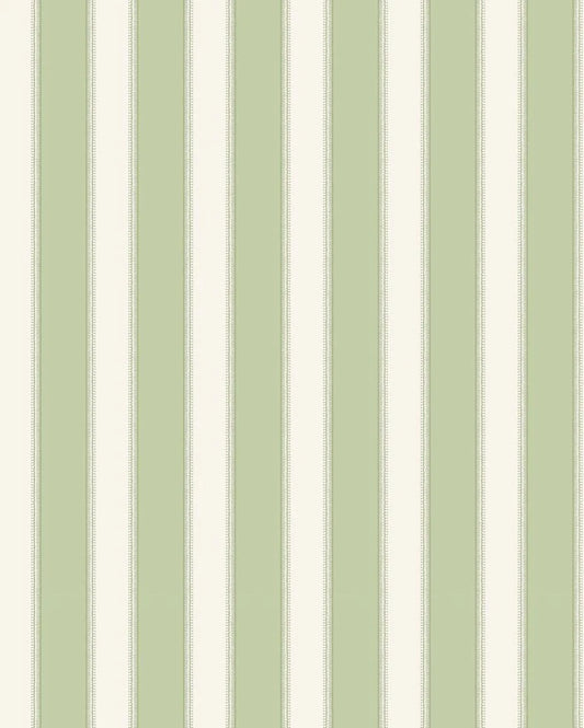 Sackville Stripe Wallpaper - Green