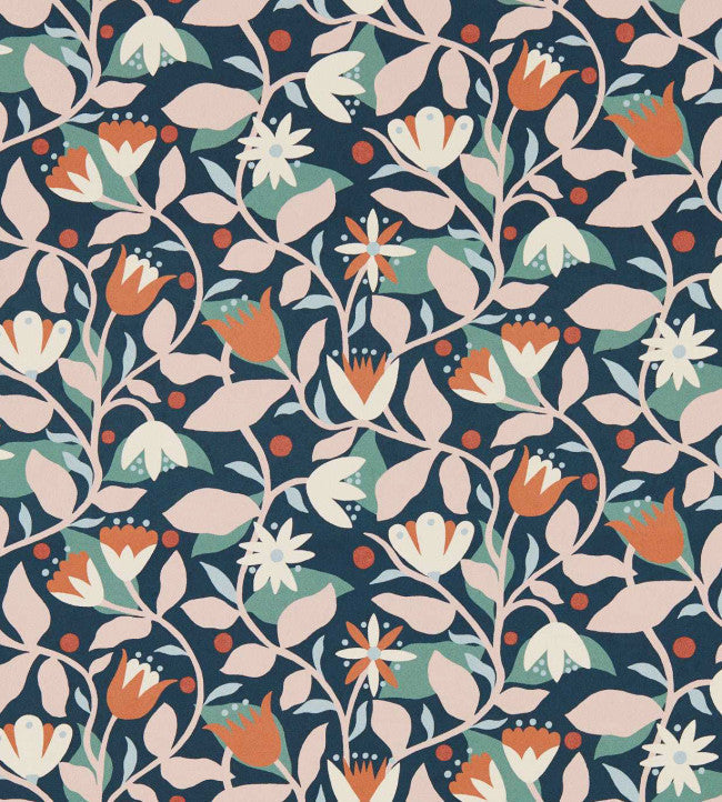 Dancing Daisies Wallpaper