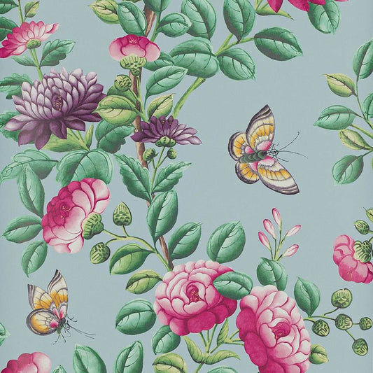 Nankin Wallpaper - Ciel - 03113-02 - Manuel Canovas