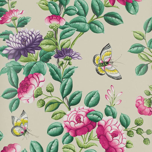 Nankin Wallpaper - Sable - 03113-01 - Manuel Canovas
