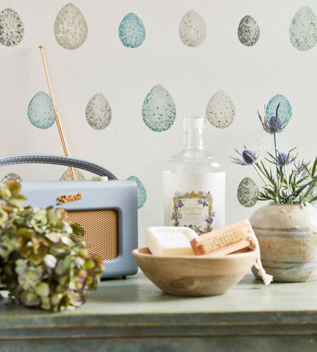 Nest Egg Wallpaper - Eggshell/Ivory - DEBB216502 - Sanderson