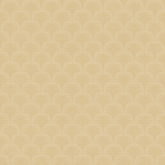 Nouveau Palm Wallpaper - Ochre - Lucie Annabel