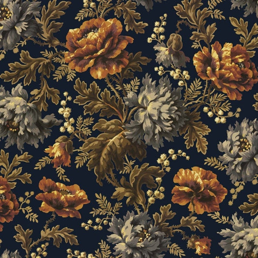 OPIA Wallpaper - Midnight - House of Hackney