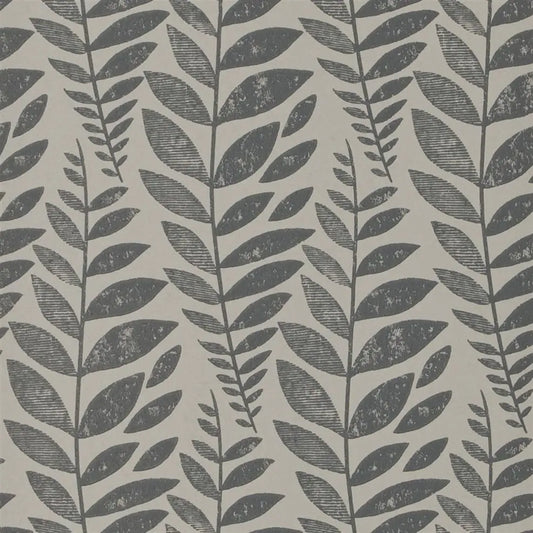 Odhni Wallpaper - Graphite - P627/07 - Designers Guild