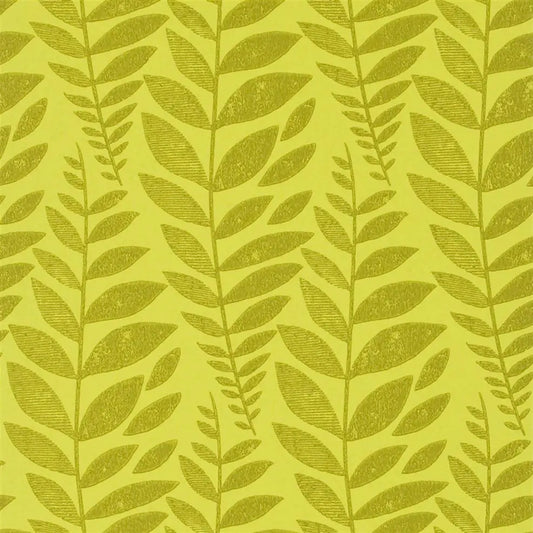 Odhni Wallpaper - Moss - P627/04 - Designers Guild