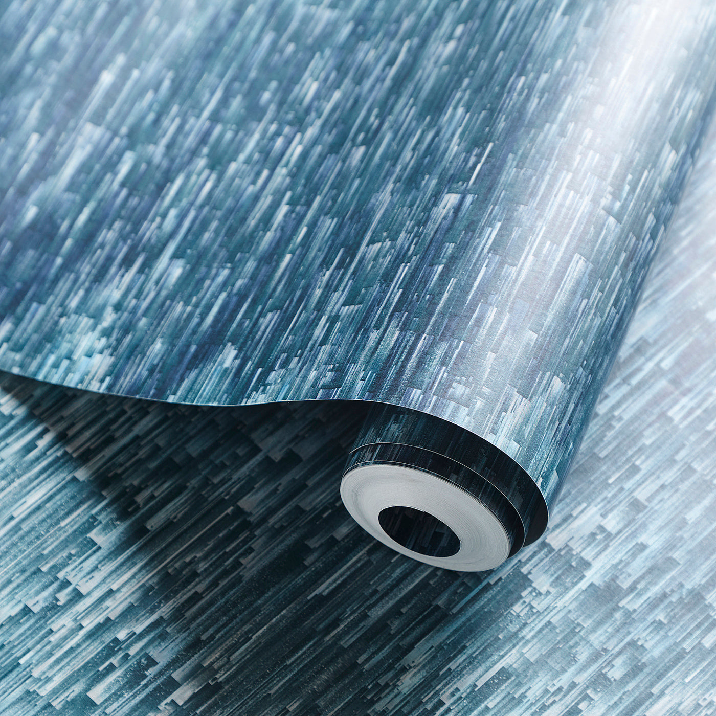 Ombre Wallpaper - Denim - Clarke & Clarke
