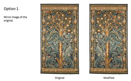 Woodpecker Tapestry - Option 1