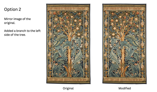 Woodpecker Tapestry - Option 2
