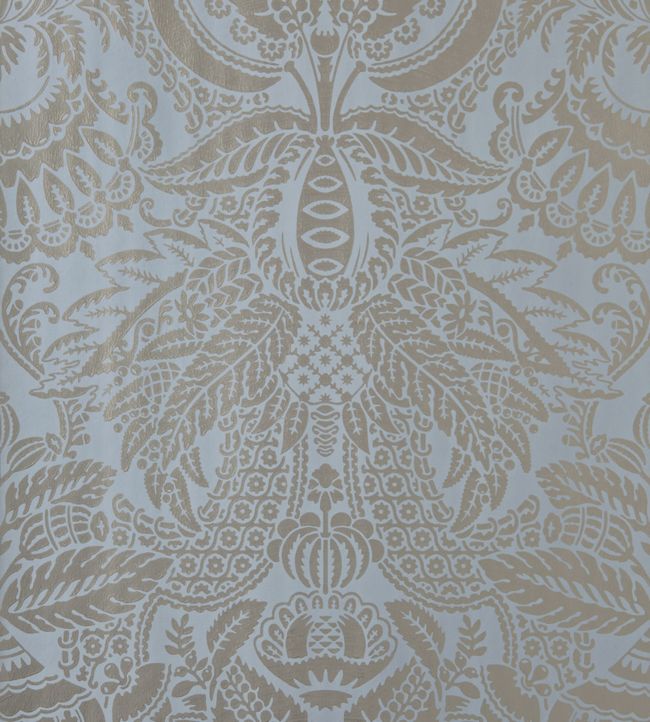 Orangerie Wallpaper - Silver - 2520 - Farrow & Ball