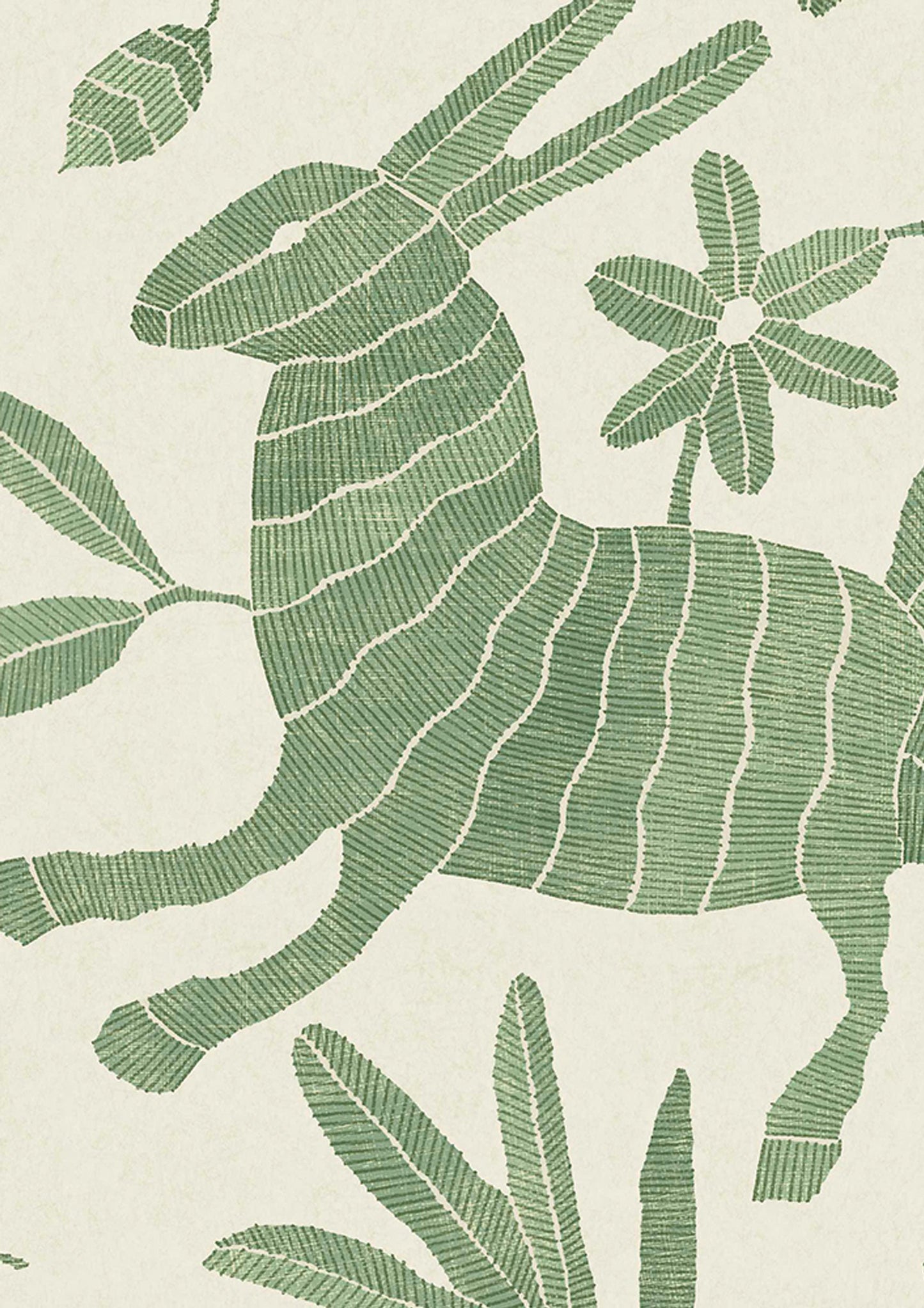 Otomi Wallpaper - Leafy