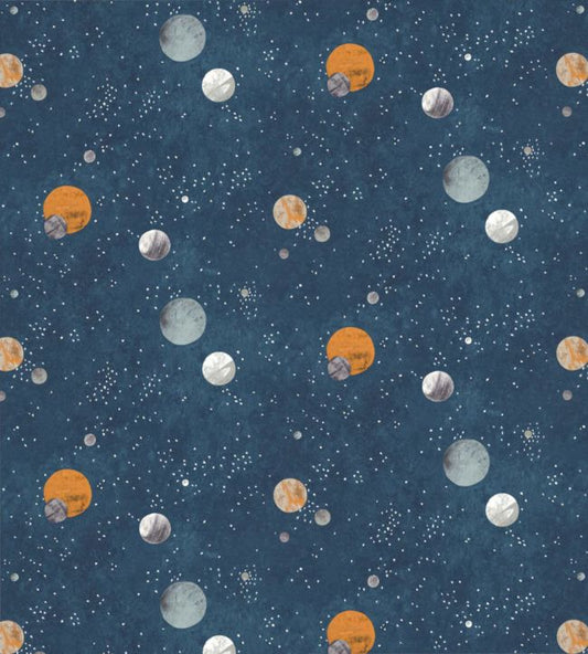 Out of This World Wallpaper - Solar - HLTF112642 - Harlequin
