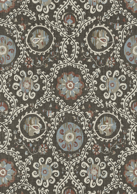 Oxus Wallpaper - Turkish Brown