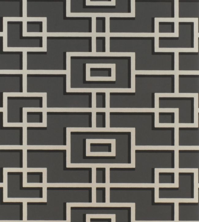 Rheinsberg Wallpaper - Black
