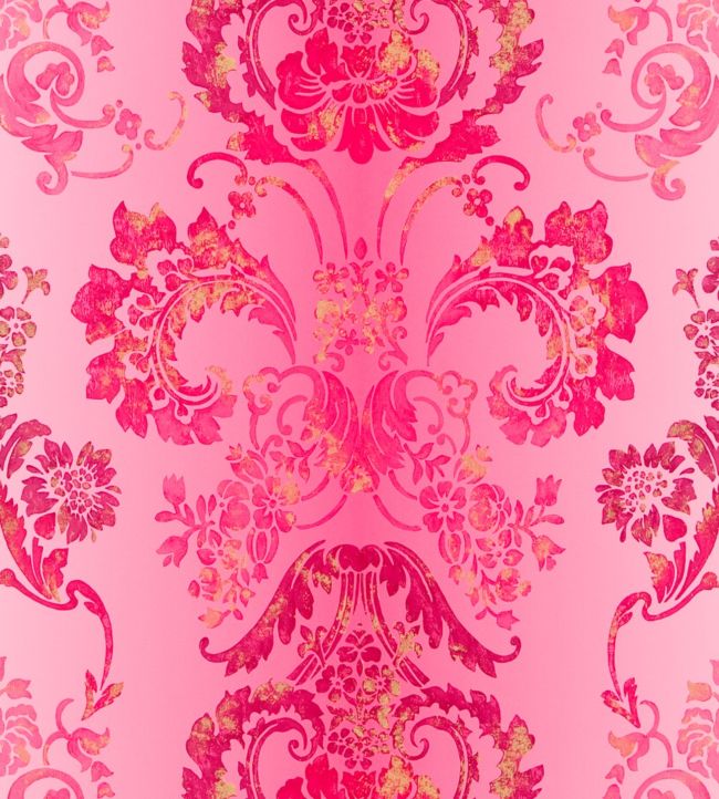 Kashgar Wallpaper - Pink
