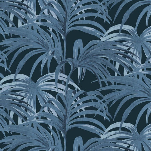 PALMERAL Wallpaper - Midnight & Azure - House of Hackney