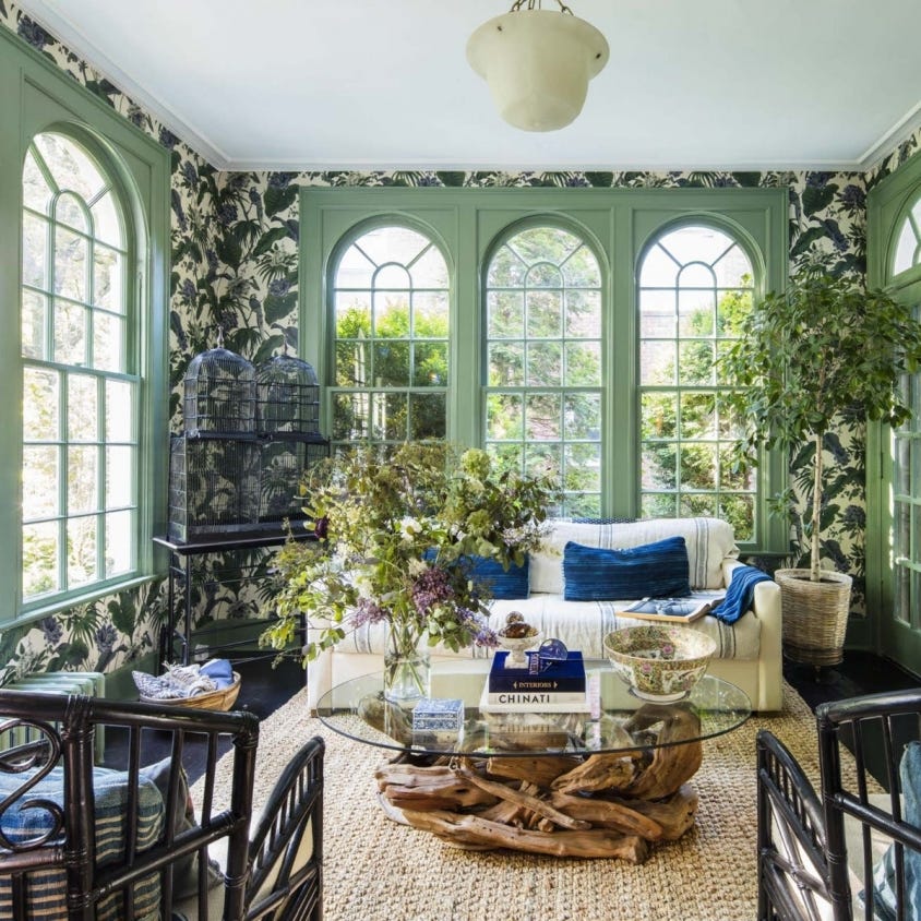 PARADISA Wallpaper - Off-White - House of Hackney