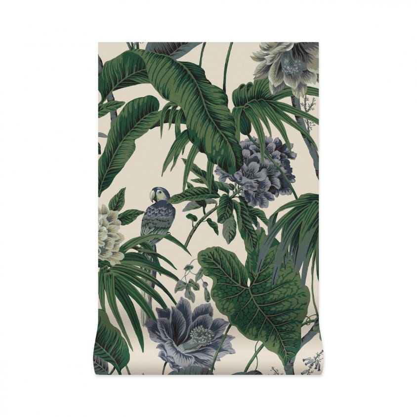 PARADISA Wallpaper - Off-White - House of Hackney