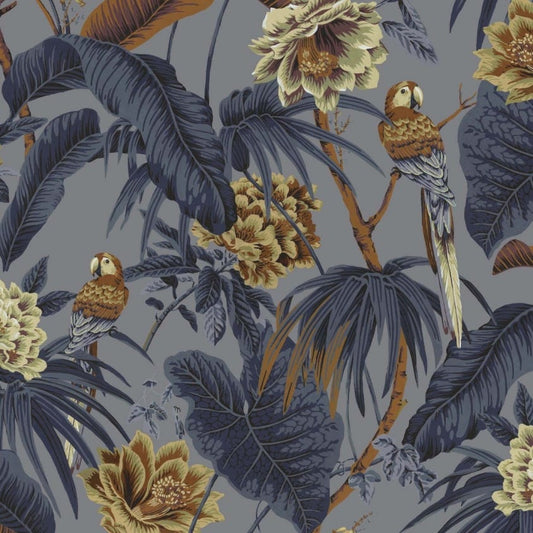 PARADISA Wallpaper - Paloma-Grey - House of Hackney