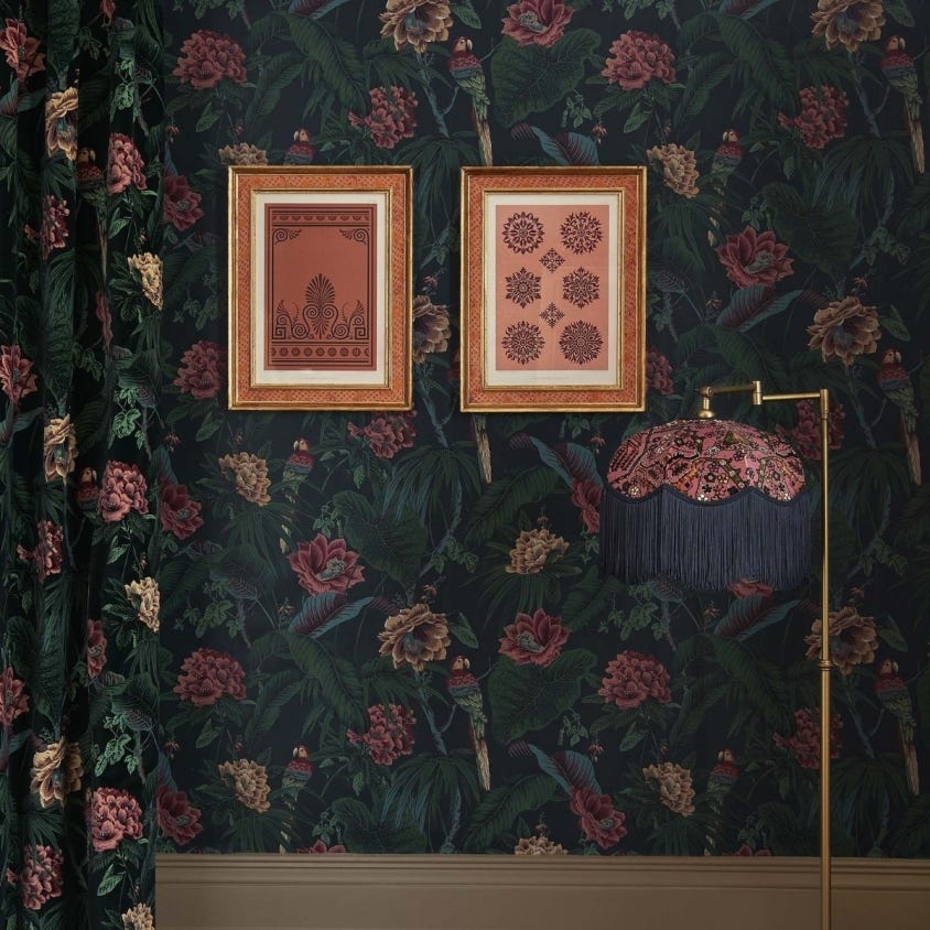 PARADISA Wallpaper - Spruce-Green - House of Hackney