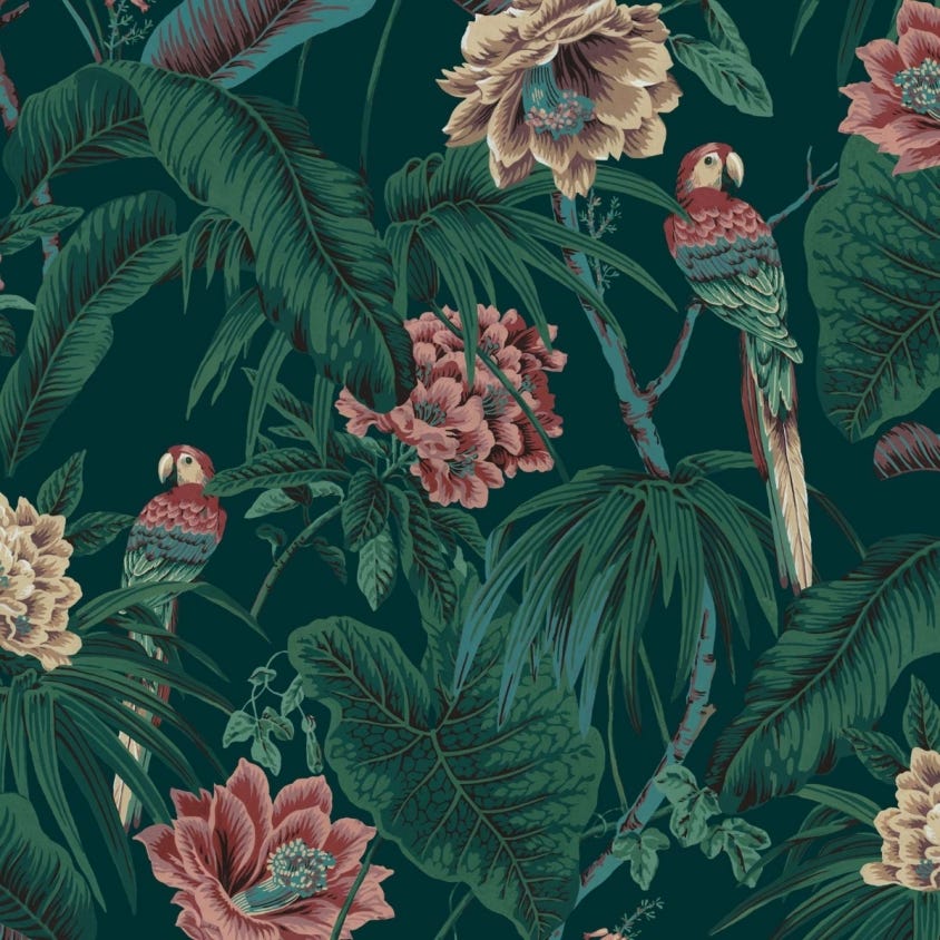 PARADISA Wallpaper - Spruce-Green - House of Hackney