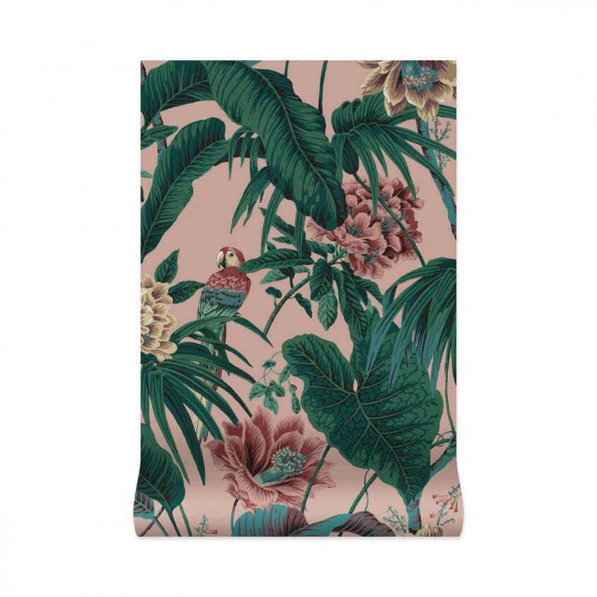 PARADISA Wallpaper - Tourmaline-Pink - House of Hackney