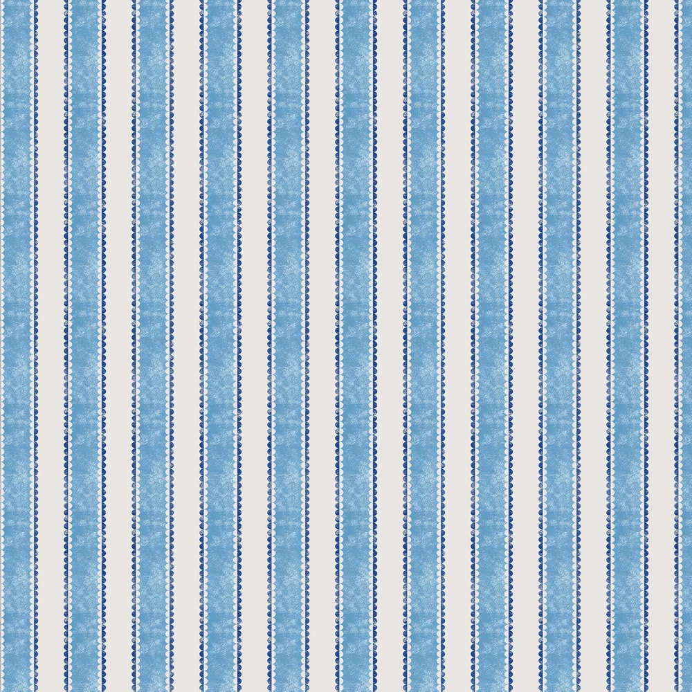 Pavillion Fabric - Blue - Petronella Hall