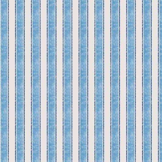 Pavilion Wallpaper - Blue - Petronella Hall