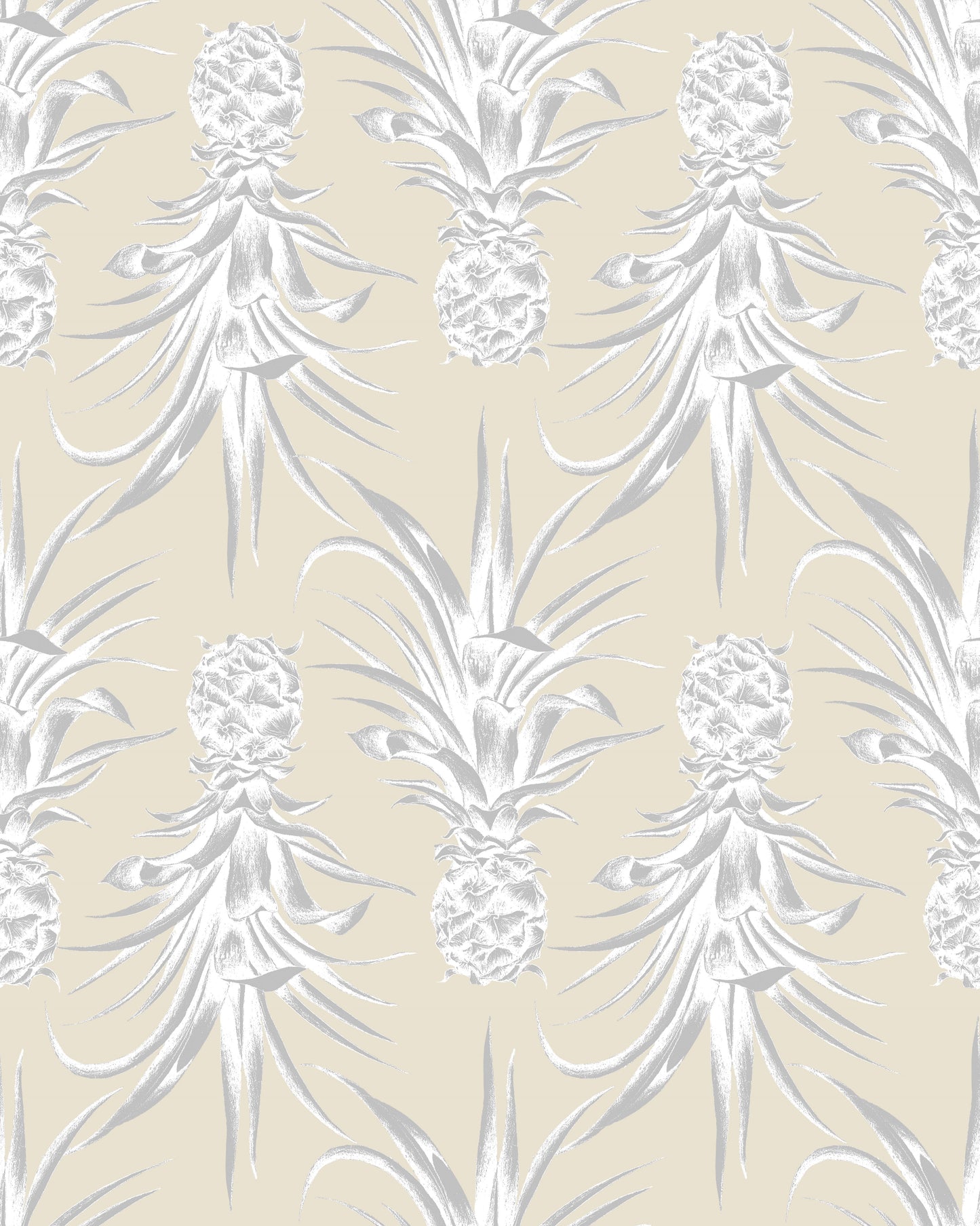 Pina Colada Wallpaper - Beige - Petronella Hall