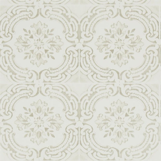 Azulejos Wallpaper - White