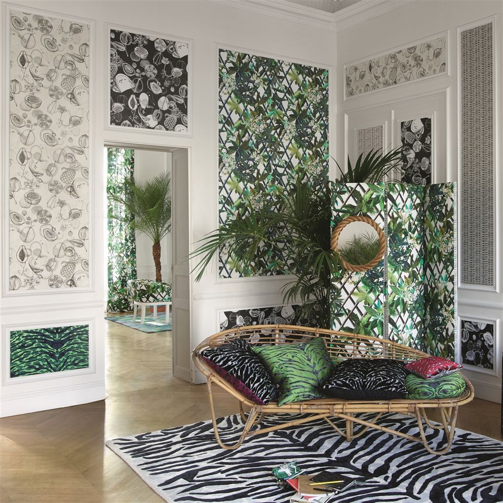 Agua Parati Room Wallpaper 3 - Pink