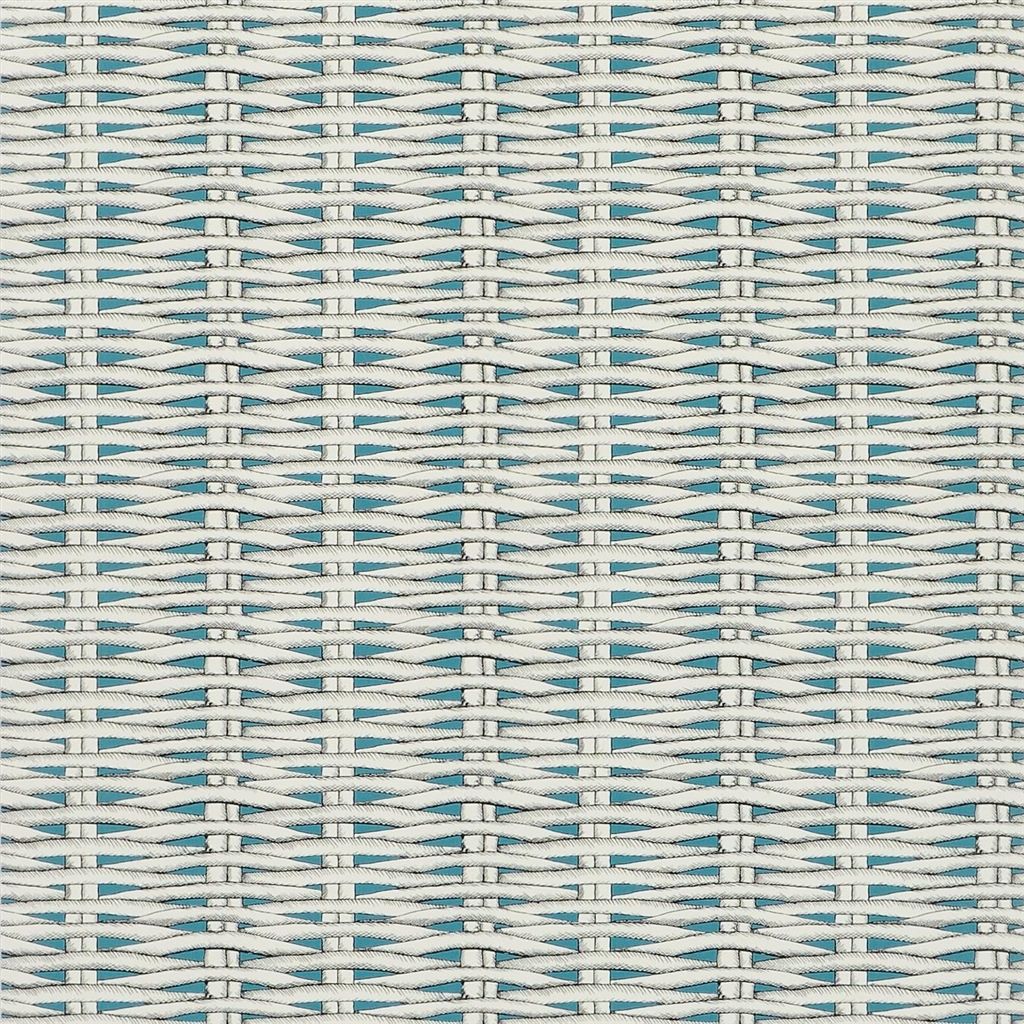 Barbade Wallpaper - Blue