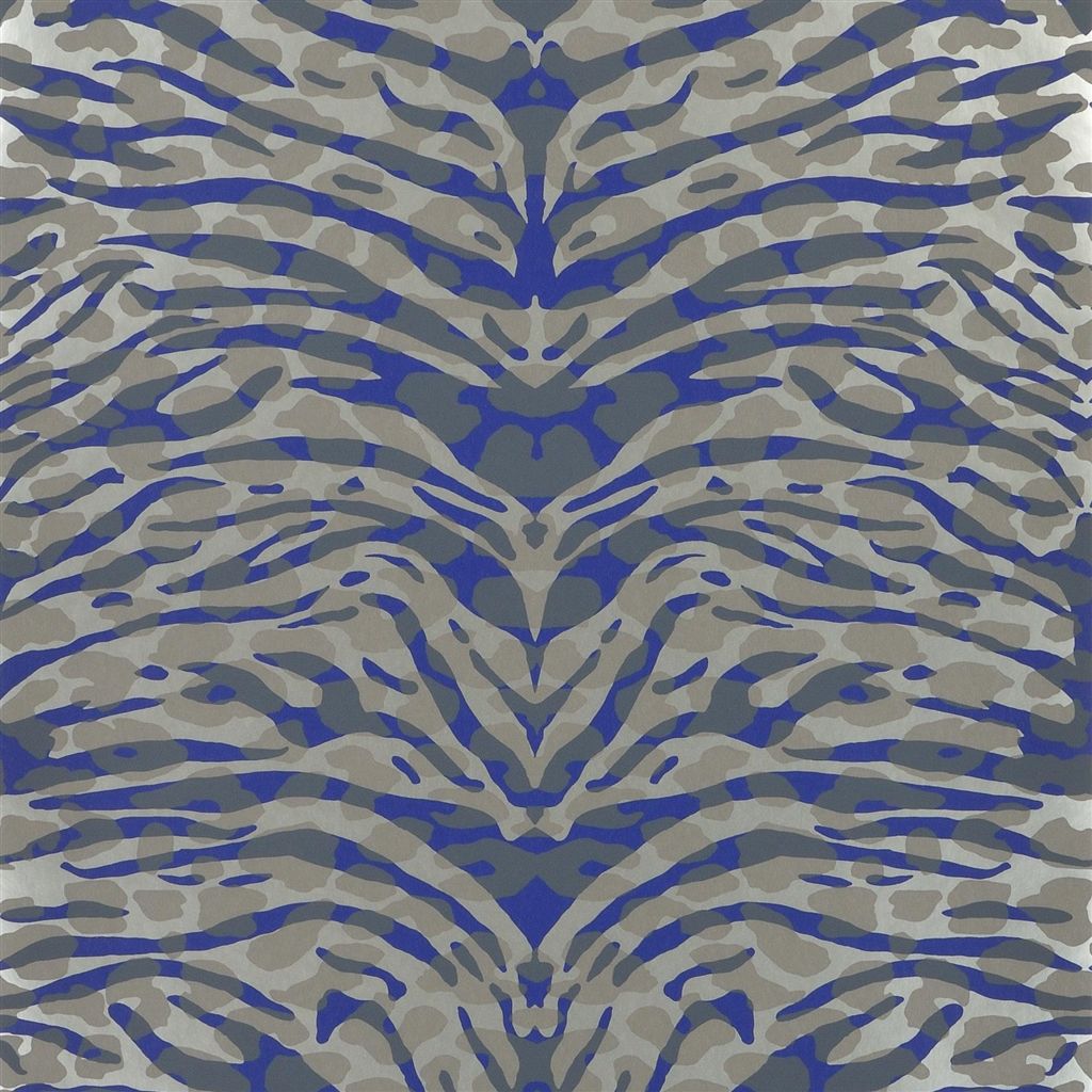 Pantigre Wallpaper - Blue 