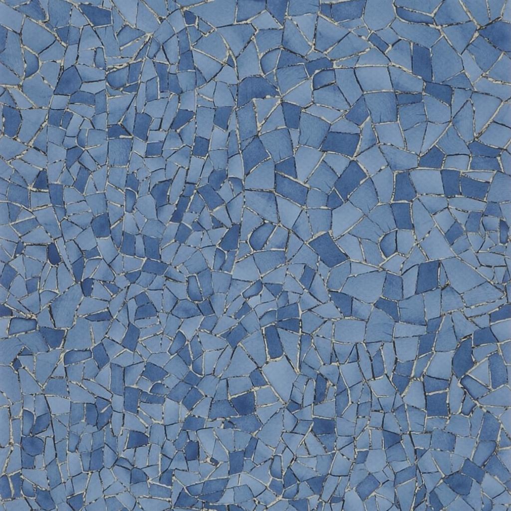 Picassiette Wallpaper - Blue 