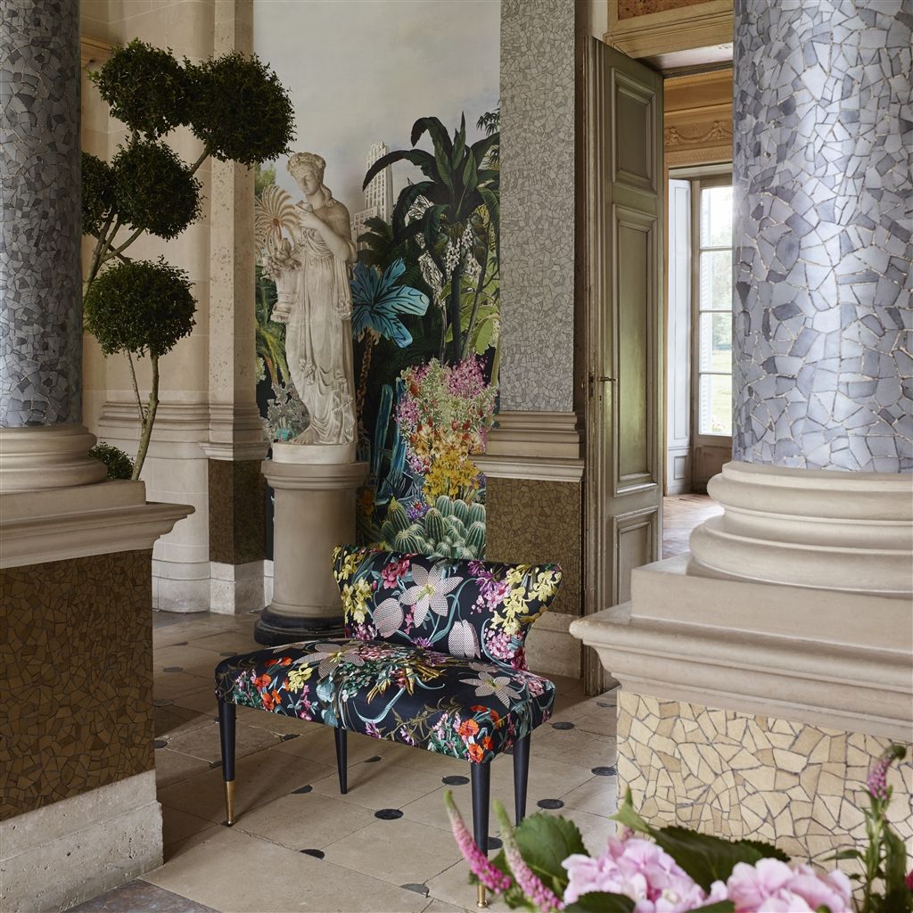 Picassiette Room Wallpaper - Gray