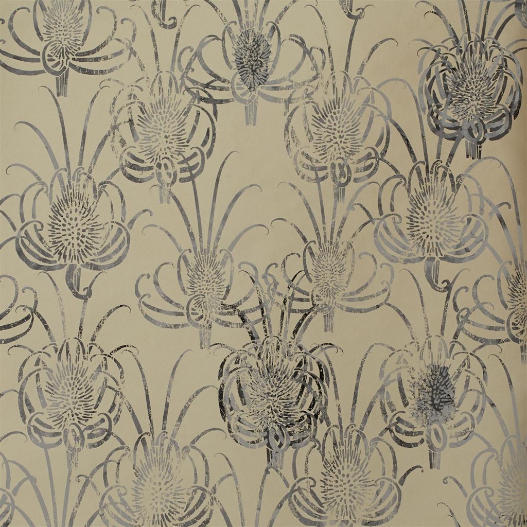Les Centaurees Or Wallpaper - Sand