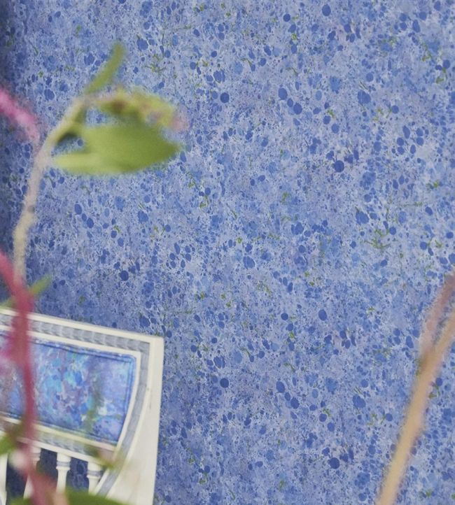 Lustro Room Wallpaper - Blue