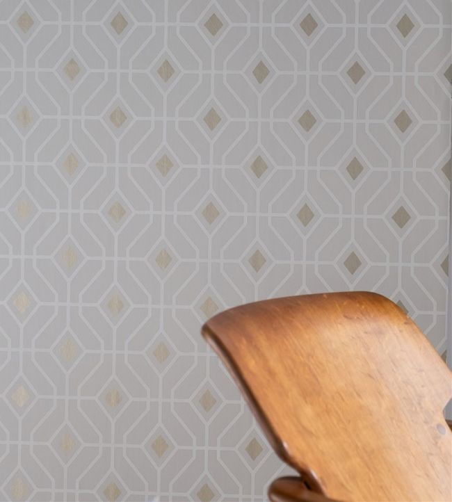 Laterza Room Wallpaper - Gray