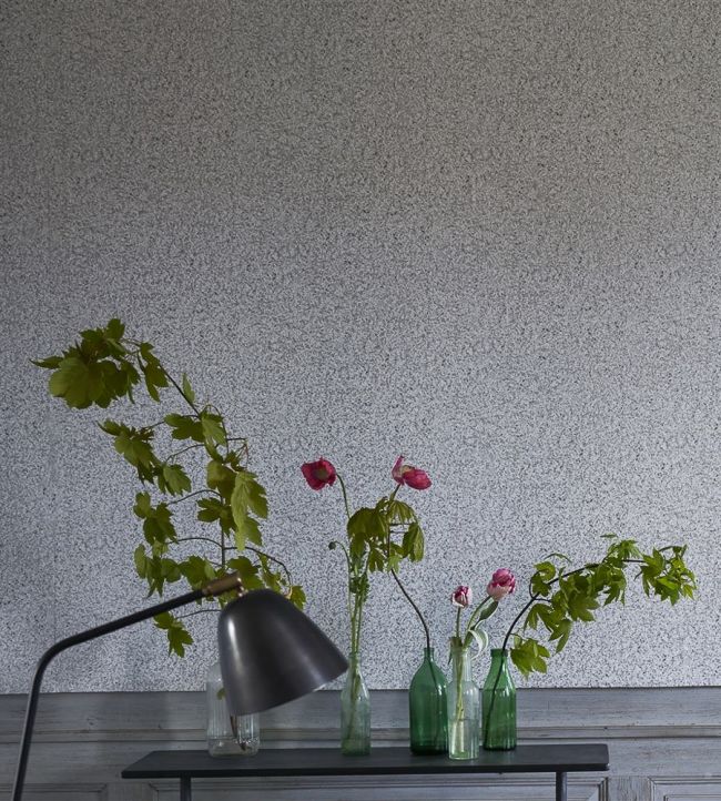 Pavonazzo Room Wallpaper - Gray