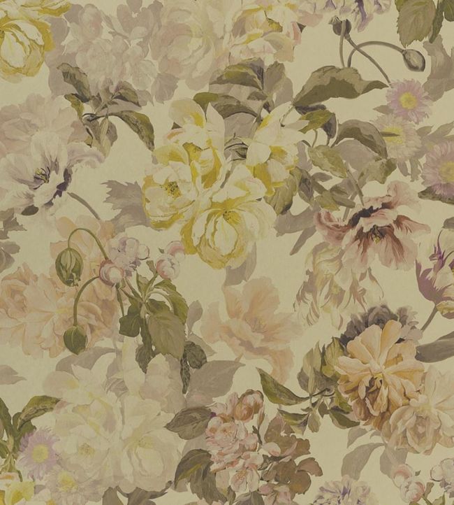Delft Flower Wallpaper - Sand