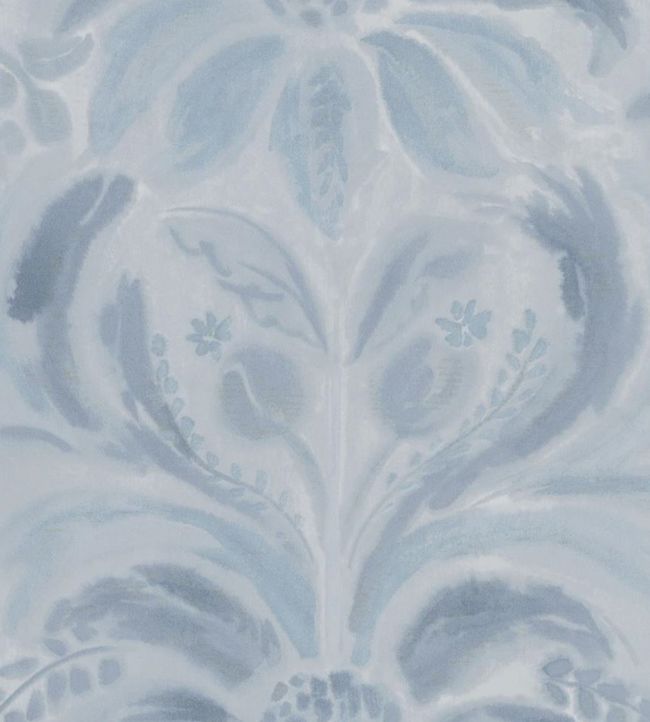 Angelique Damask Wallpaper - Blue