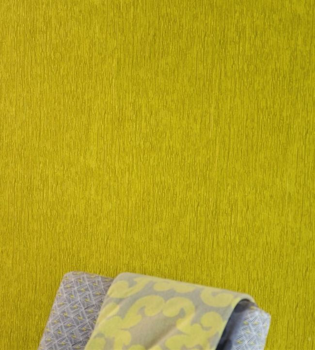 Sashiko Room Wallpaper - Gold