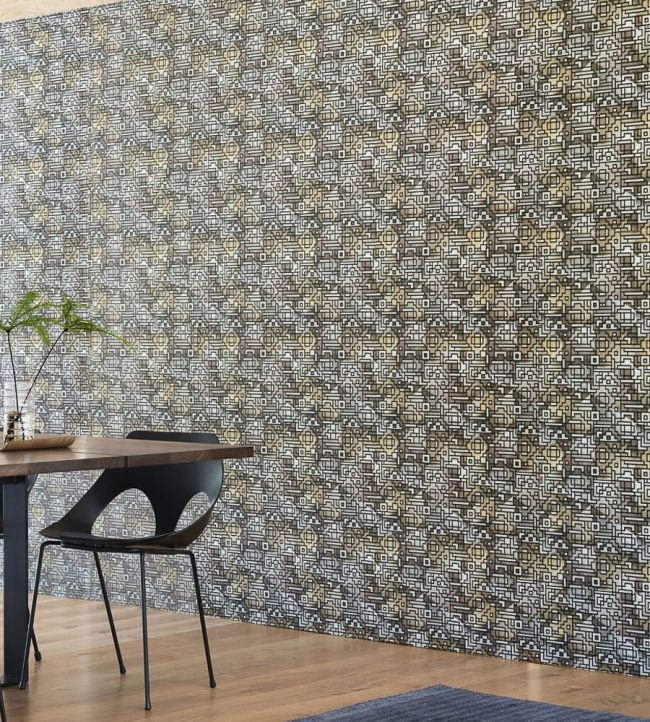 Casablanca Room Wallpaper - Gray