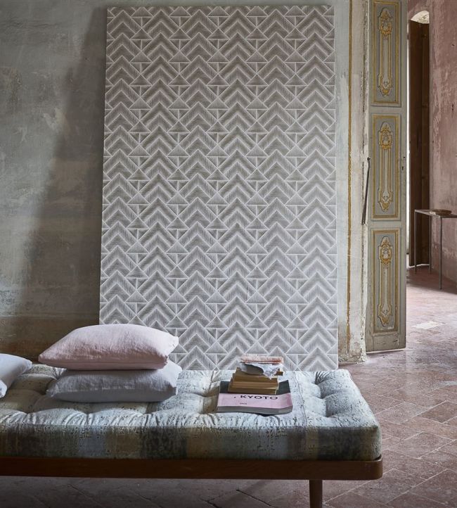 Mandora Room Wallpaper - Gray