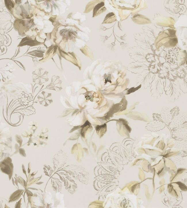 Victorine Wallpaper - Cream