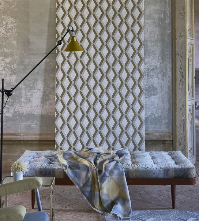Jourdain Room Wallpaper - Gray