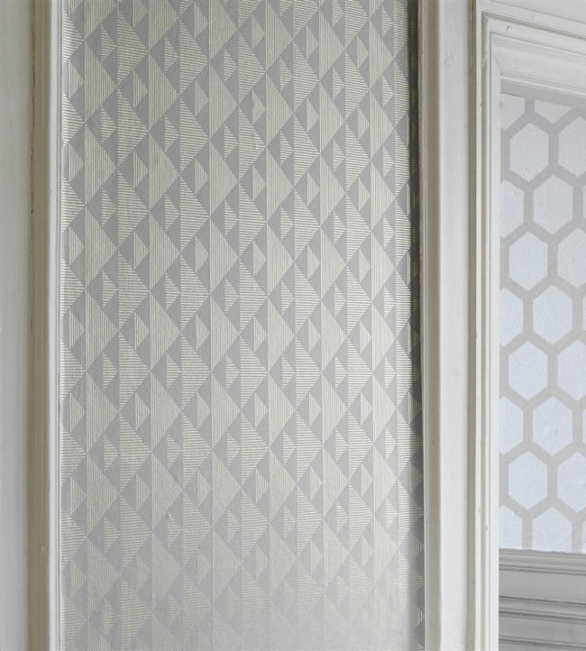 Kappazuri Room Wallpaper - Gray