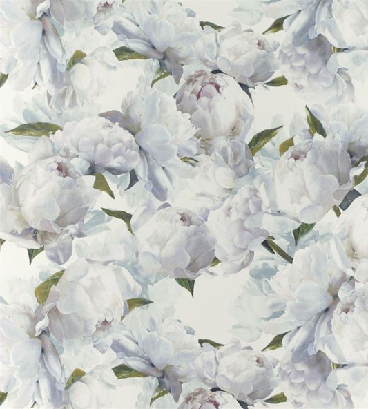 Peonia Wallpaper - Blue