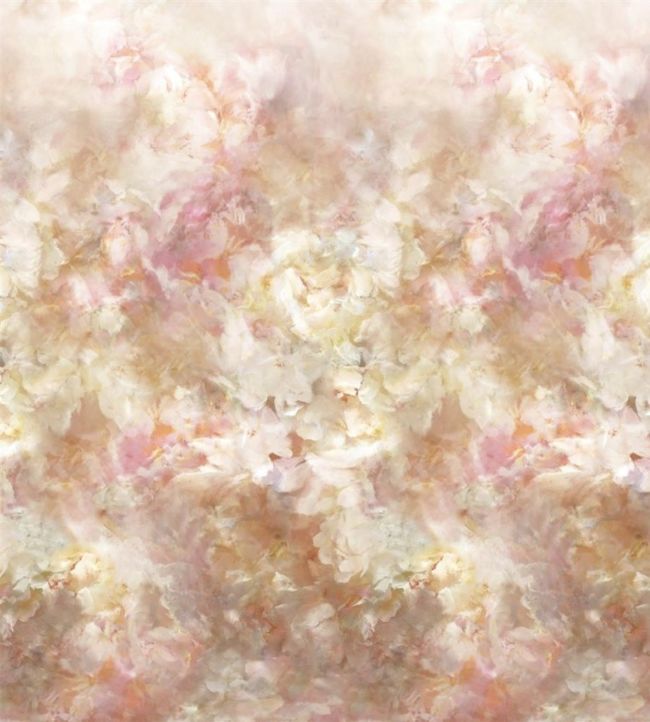 Fleur De Nuit Wallpaper - Pink